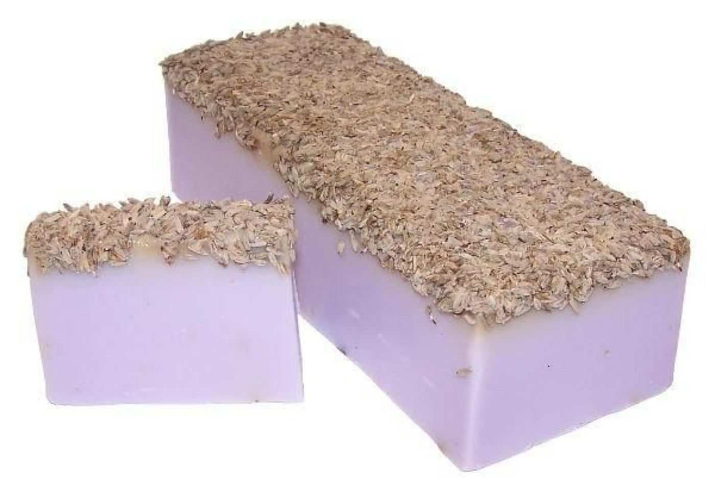 Cleopatra Lavender Ylang-Ylang Soap Loaf And Slices.