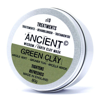 Green Kaolin Tightening & Refreshing Clay Face Mask - 80g.