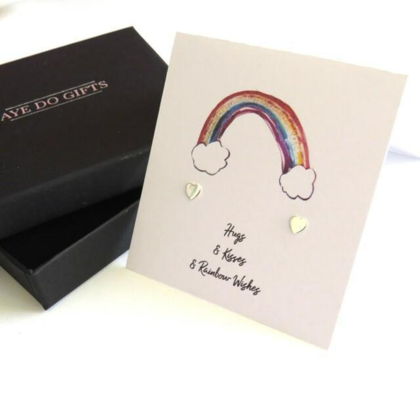Angel Wing LGBT Transgender Silver Plated Bracelet On Rainbow 'Thank You' Message Card In Gift Box