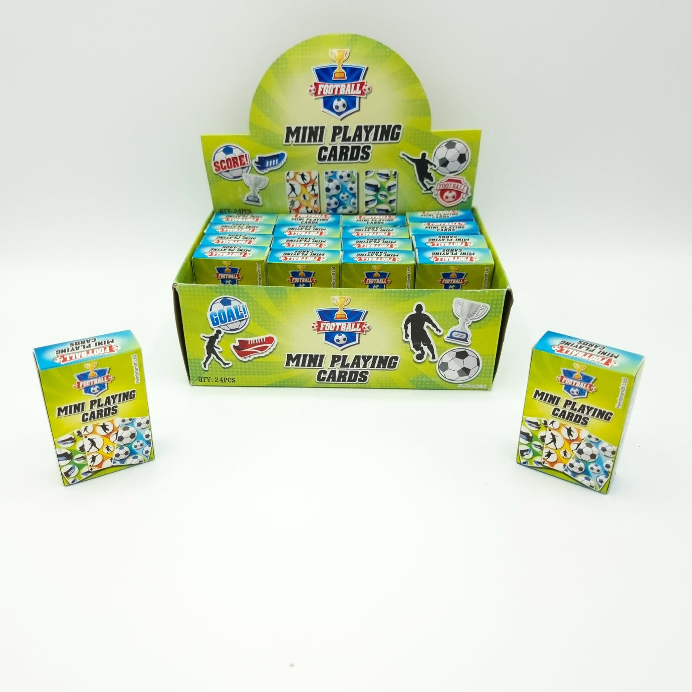 Pre-filled Boys And Girls Party Football Goody Bags In Mini Vintage Jars With Football Socks, Sweets And Toys,