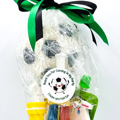 Extra Large Pre Filled Football Cone Shaped Children's Football Party BagsFor Favours With Toys And Sweets.