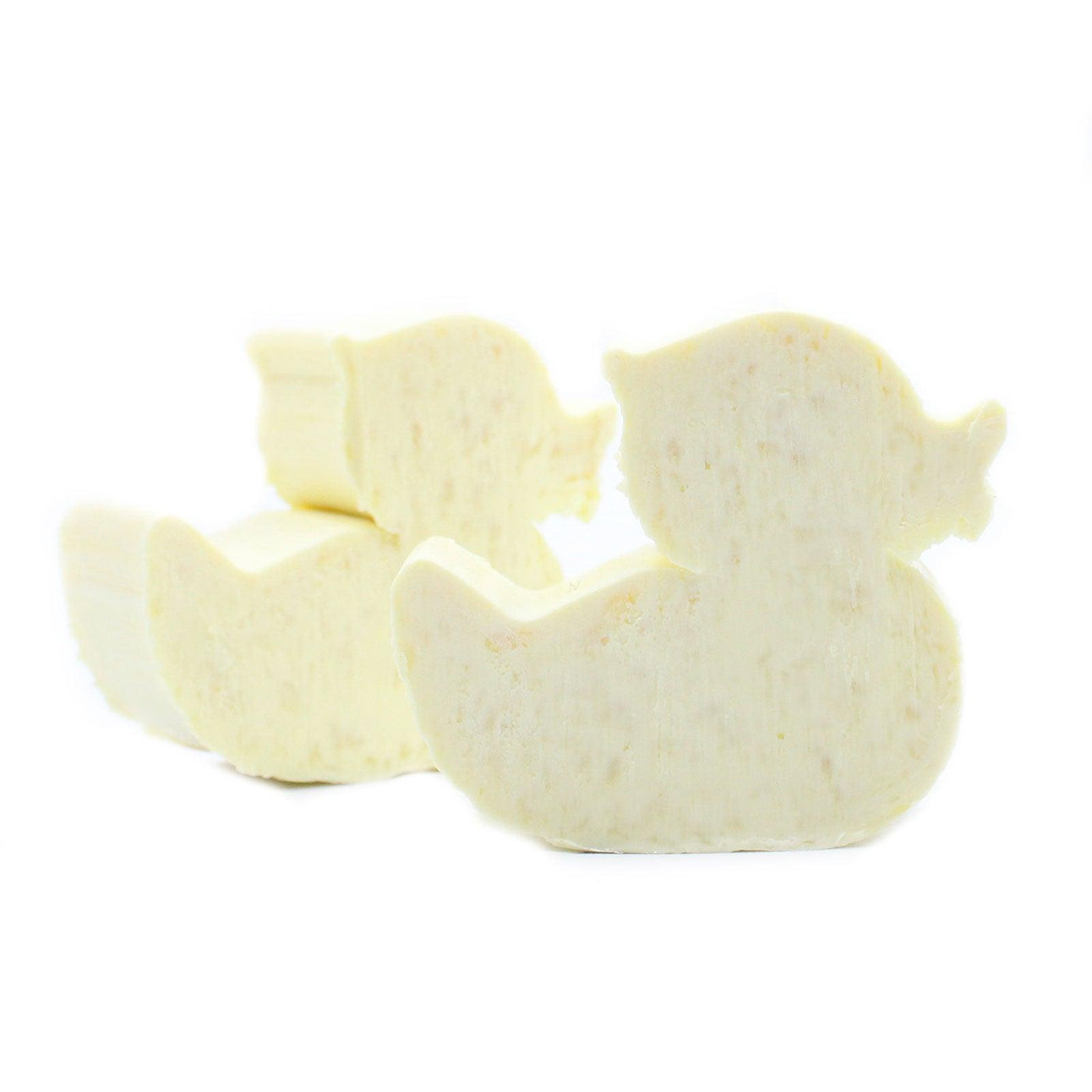 10x Yellow Duck Shaped Paraben Free Fragranced Guest Soaps - Fizzy Peach.
