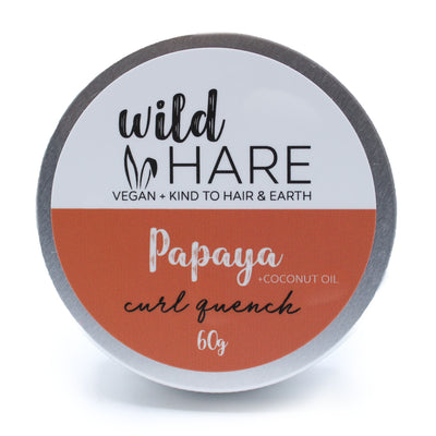 Wild Hare Paraben Free Solid Shampoo 60g – Papaya.