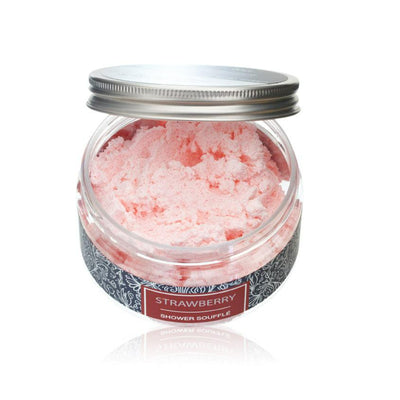 Body Cleansing Shower Souffle 160g - Strawberry.