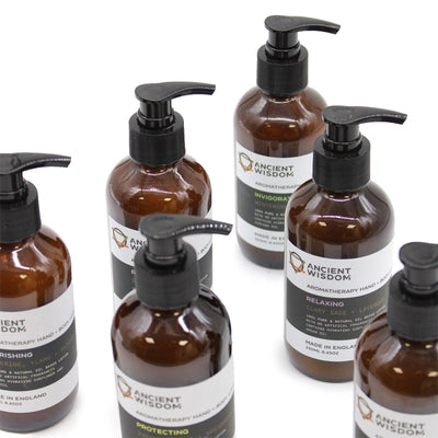 Aromatherapy Natural Essential Oil Hand & Body Lotion - Wintergreen, Oregano & Thyme.