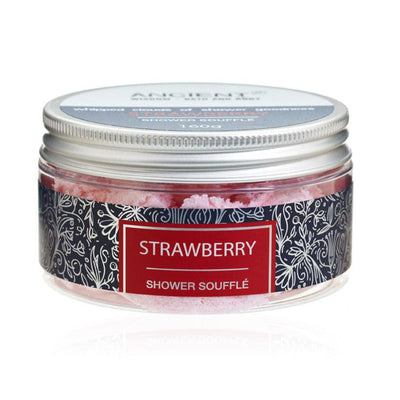 Body Cleansing Shower Souffle 160g - Strawberry.