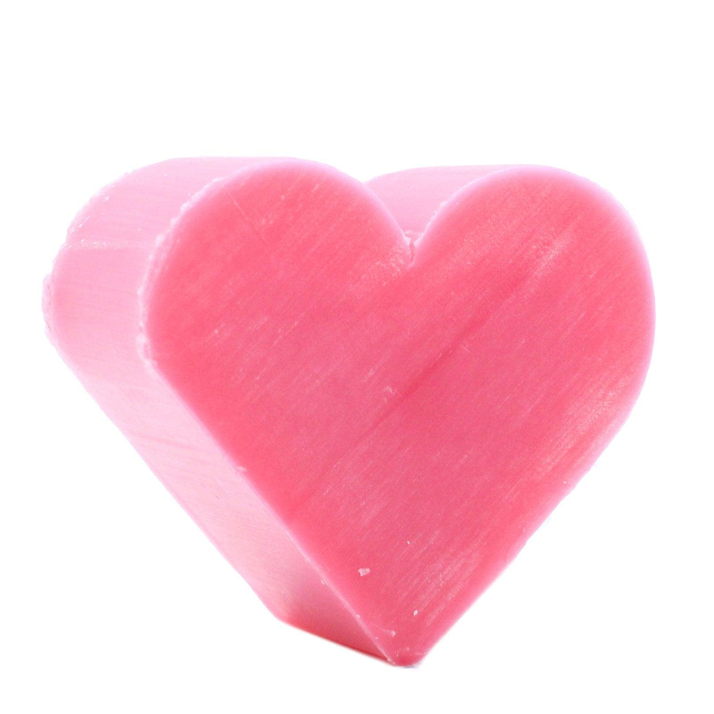 10x Pink Heart Shaped Paraben Free Guest Soap - Wild Rose.