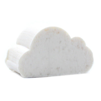 10x White Cloud Shaped Paraben Free Fragranced Guest Soaps - Angel Hallo.