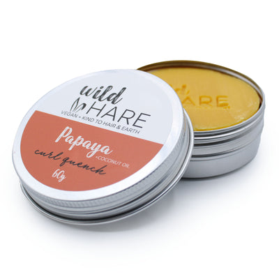 Wild Hare Paraben Free Solid Shampoo 60g – Papaya.
