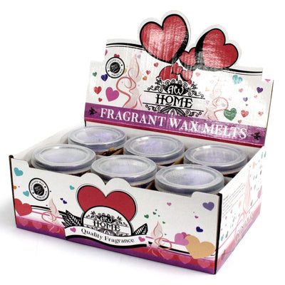 Natural Soy Fragrance Oil Heart Wax Melts - Lavender Fields.