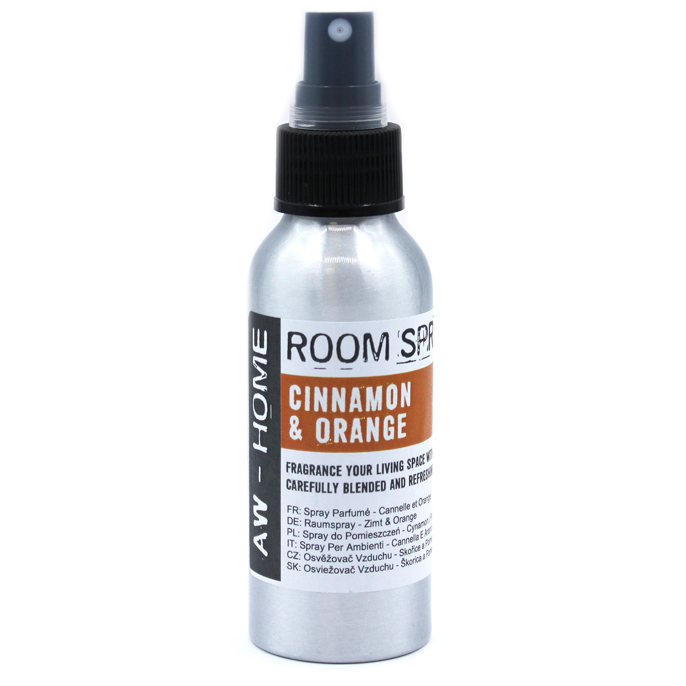 Cinnamon & Orange Home Room Sprays 100ml.
