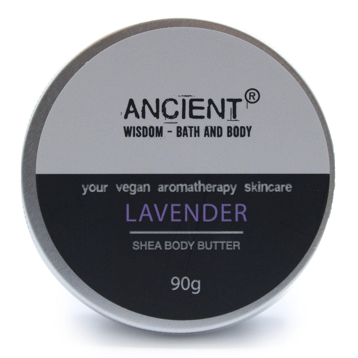 Aromatherapy Paraben Free Essential Oils Shea Body Butter 90g - Lavender.