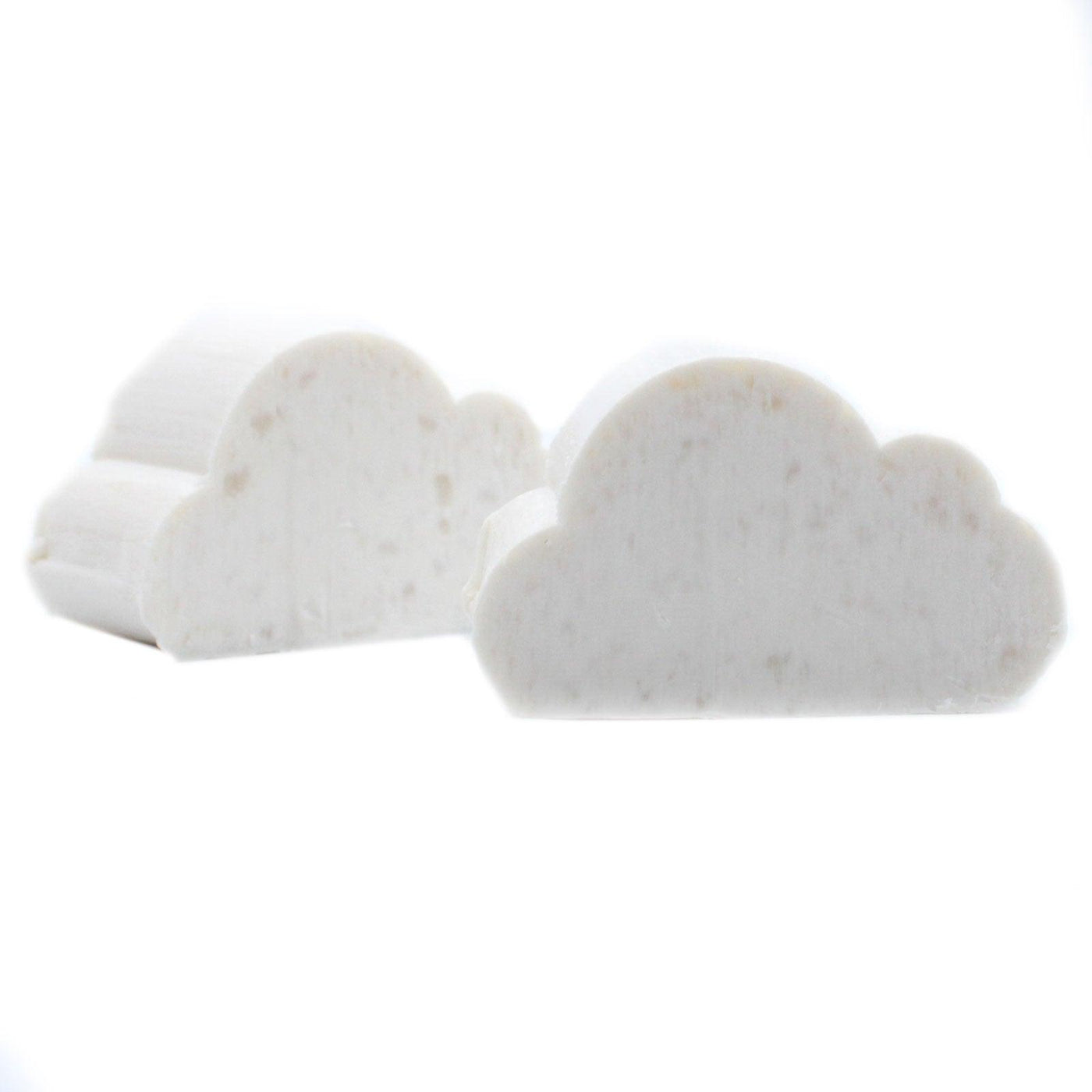 10x White Cloud Shaped Paraben Free Fragranced Guest Soaps - Angel Hallo.