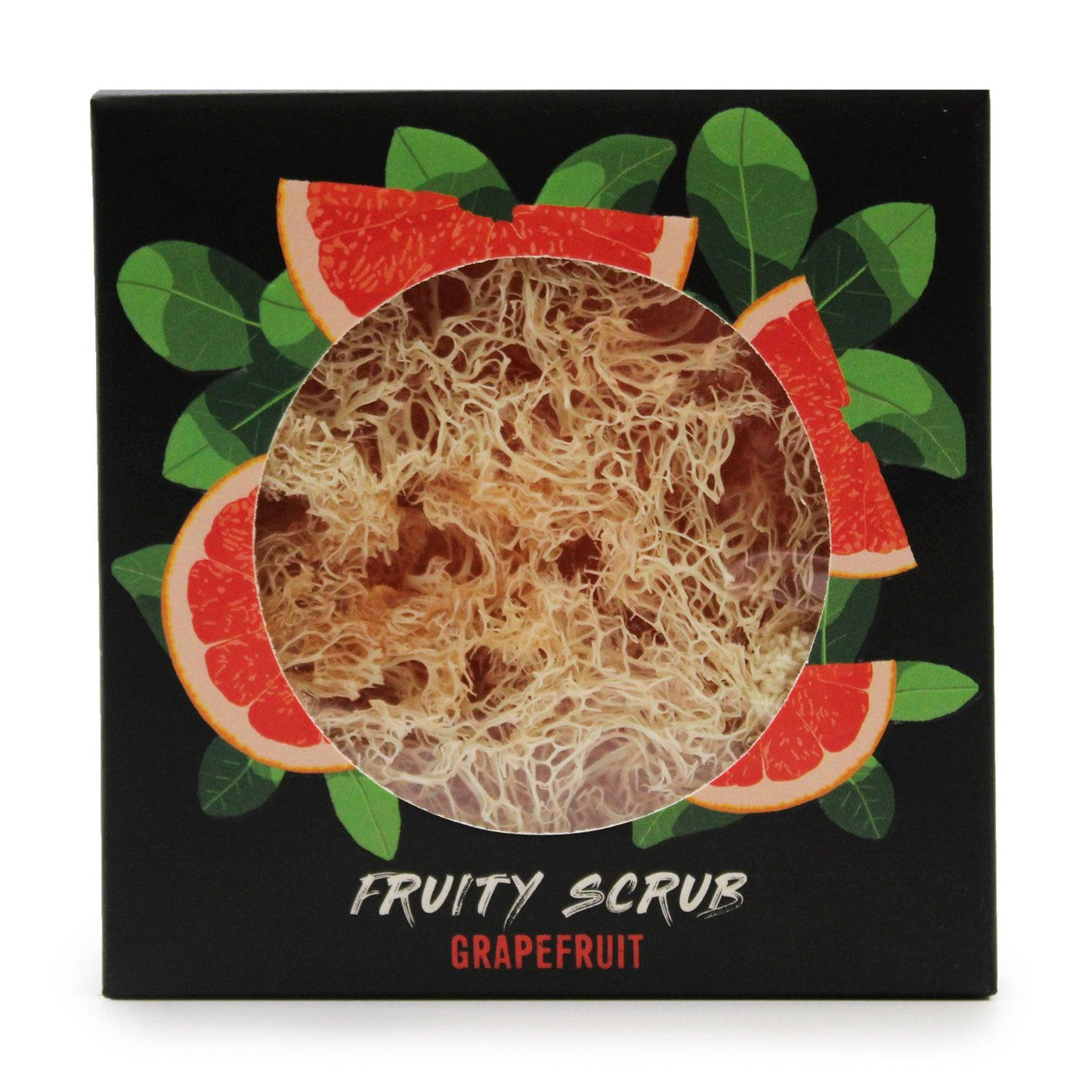 Gift Boxed Fruity Scrub Soap On A Rope - Grapefruit.