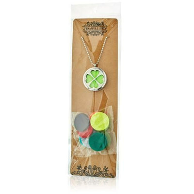 Aromatherapy Diffuser Necklace - Leaf 30mm.