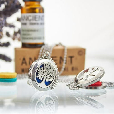 Aromatherapy Jewellery Necklace - Hamsa Chakra - 30mm.