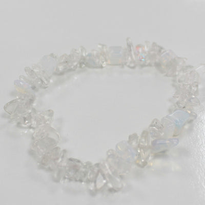 Unisex Chipped Opalite Gemstone Bracelets.