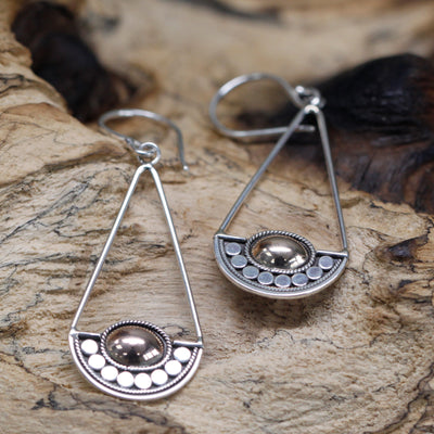 Women's Gold And Silver Drop Luna Exotic Balance Earnings.
