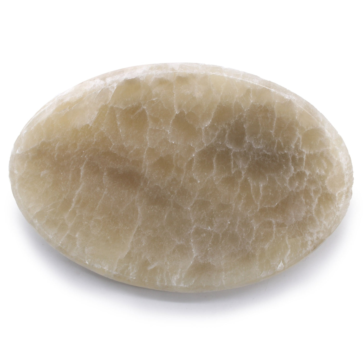 Onyx Stone Soap Dish In Oval Shape.