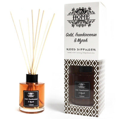 120ml Reed Home Fragrance Diffuser - Gold, Frankincense & Myrrh