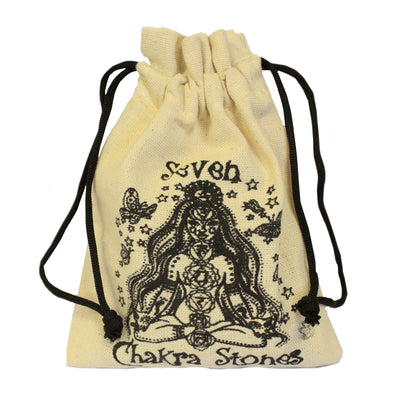 Round Sodalite Stone Chakra Stone Gift Set.