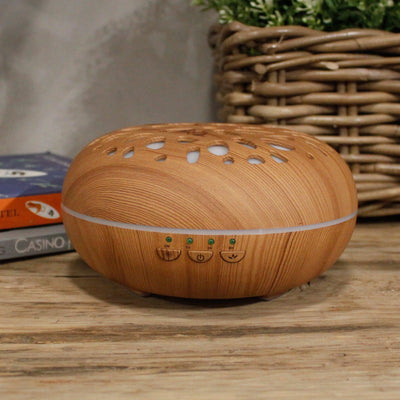 Oslo Pebble Aroma Diffuser With USB Colour Change Light And Timer.
