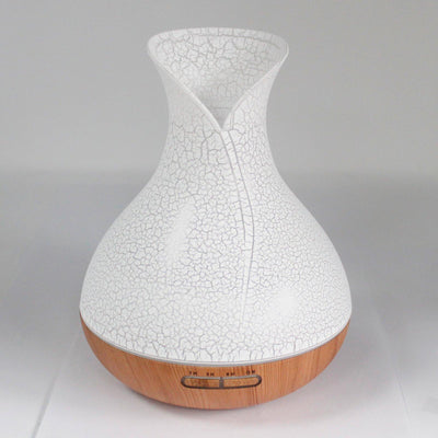 Palma Ultrasonic Shell Effect USB Colour Changing Aroma Diffuser With Timer.