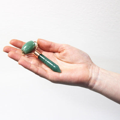 Mini Gemstone Face Roller - Jade