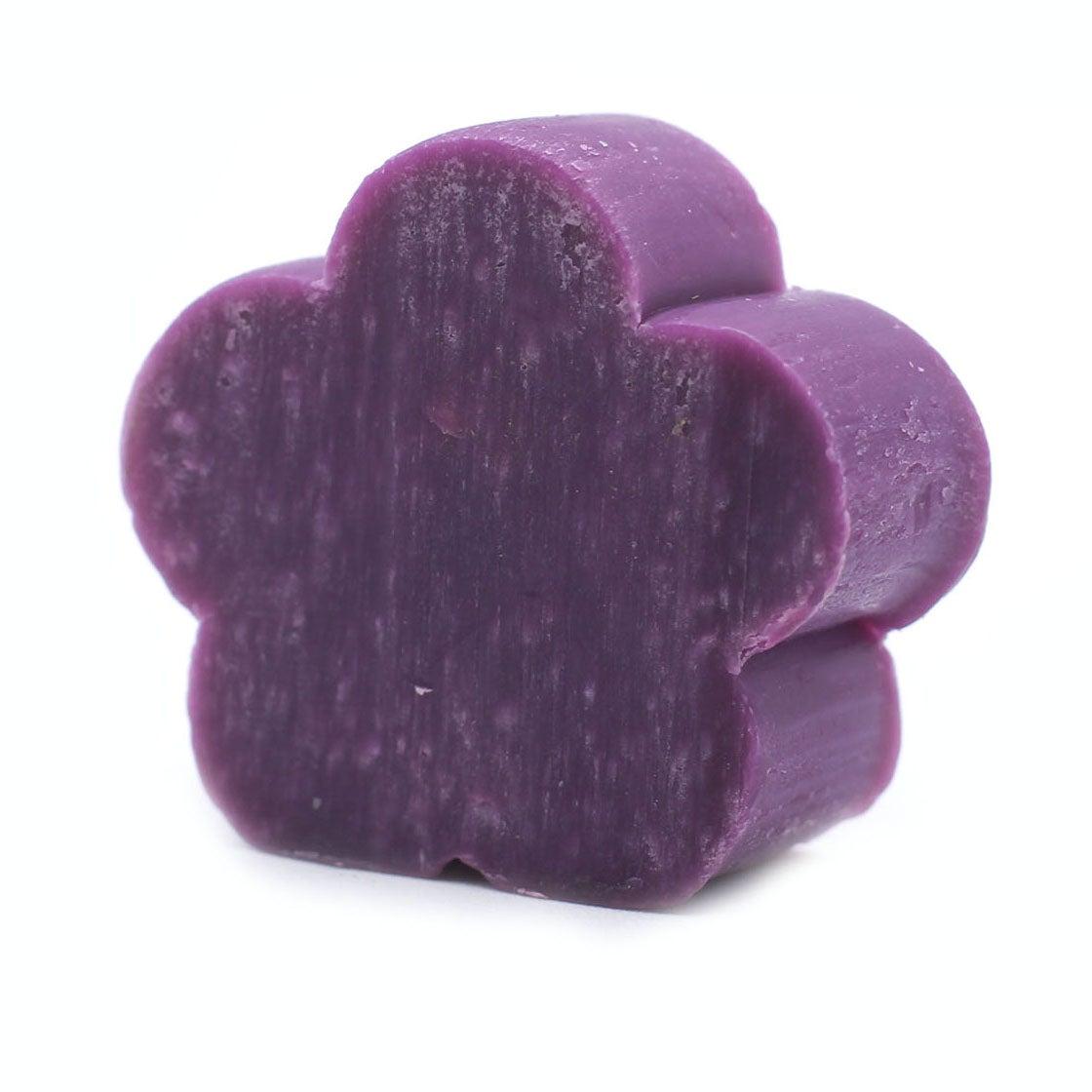 Box of 10 Paraben Free Purple Flower Guest Soaps - Liac
