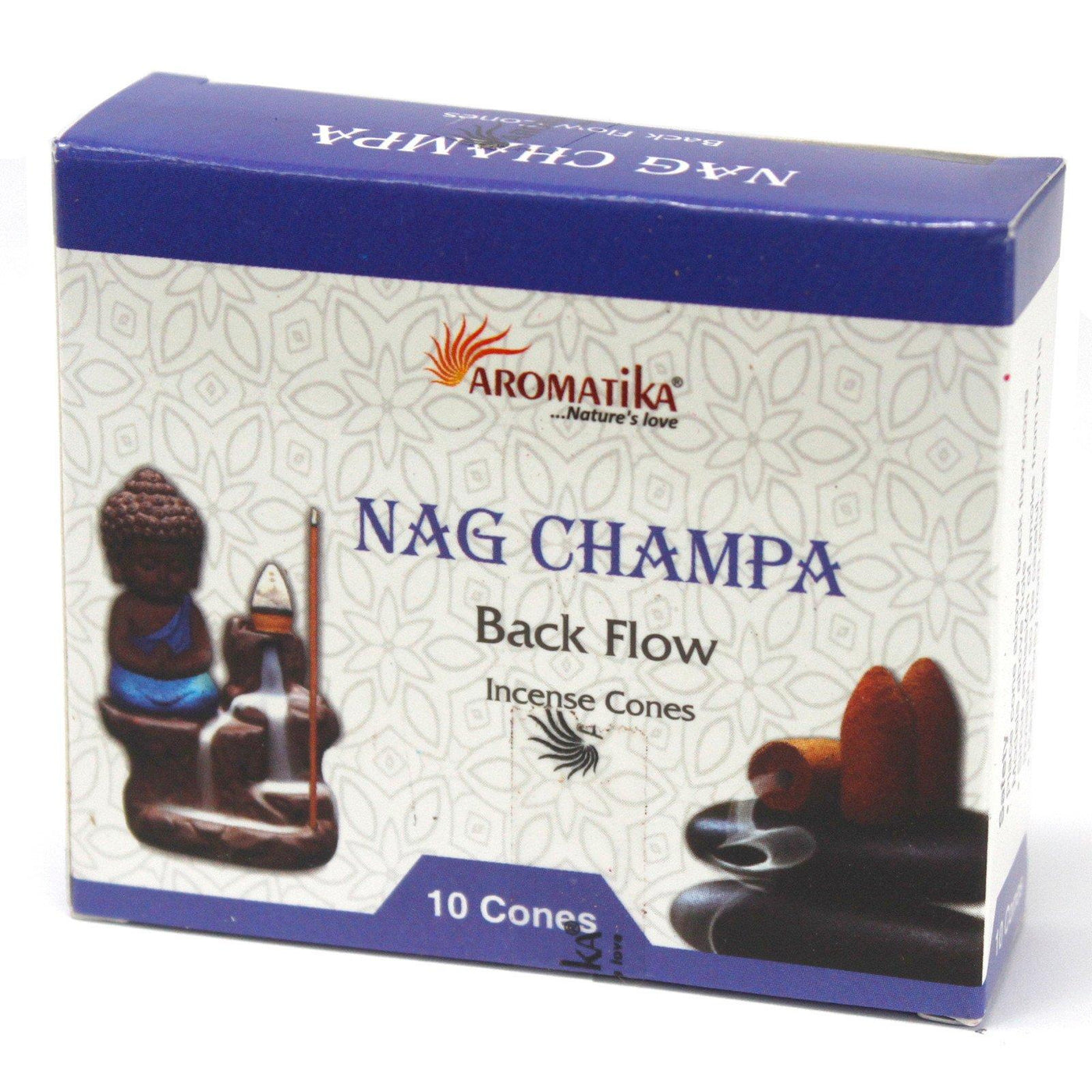 Aromatica Backflow Incense Cones - Nag Campa