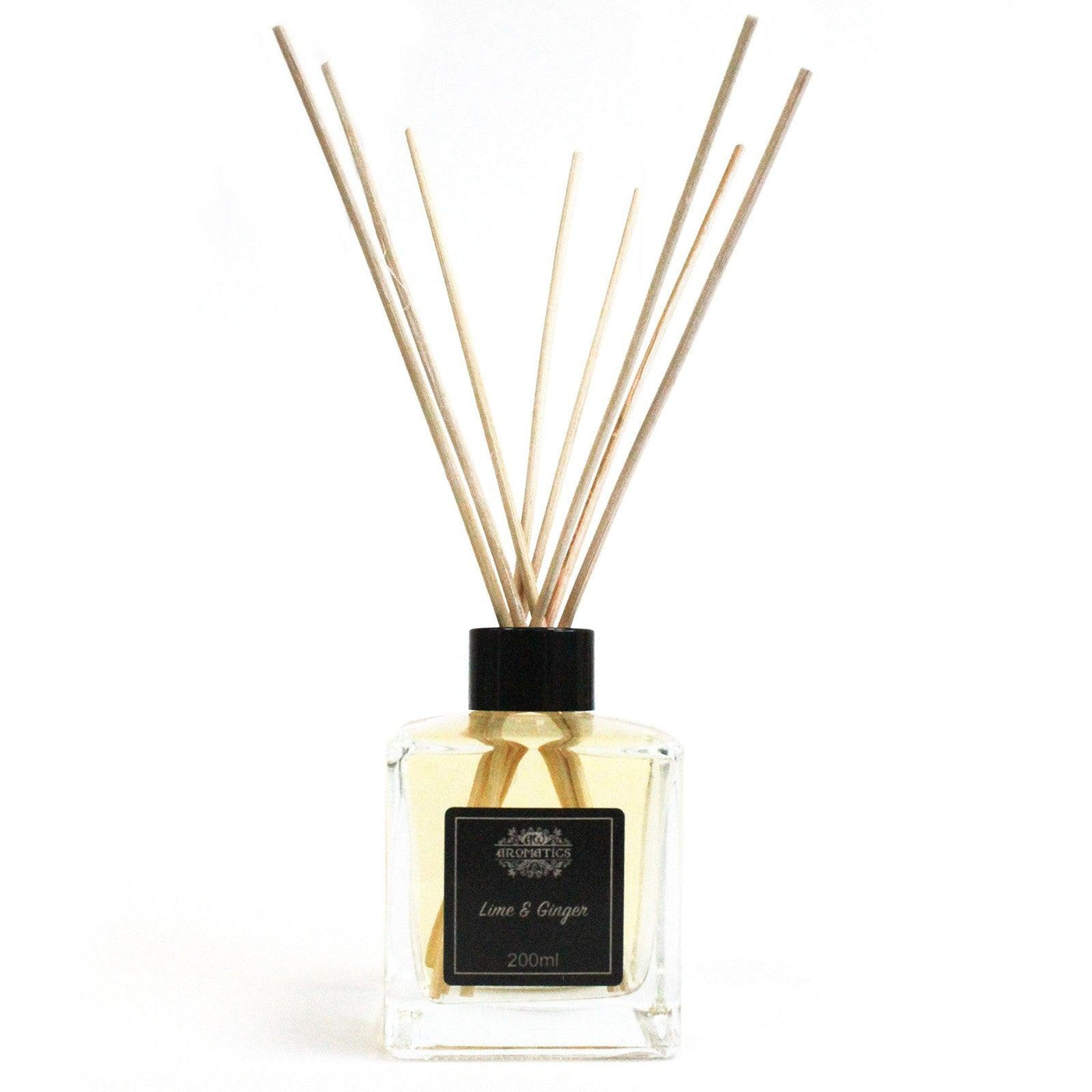 200ml Lime & Ginger Essential Oil Reed Fragrance Diffuser.
