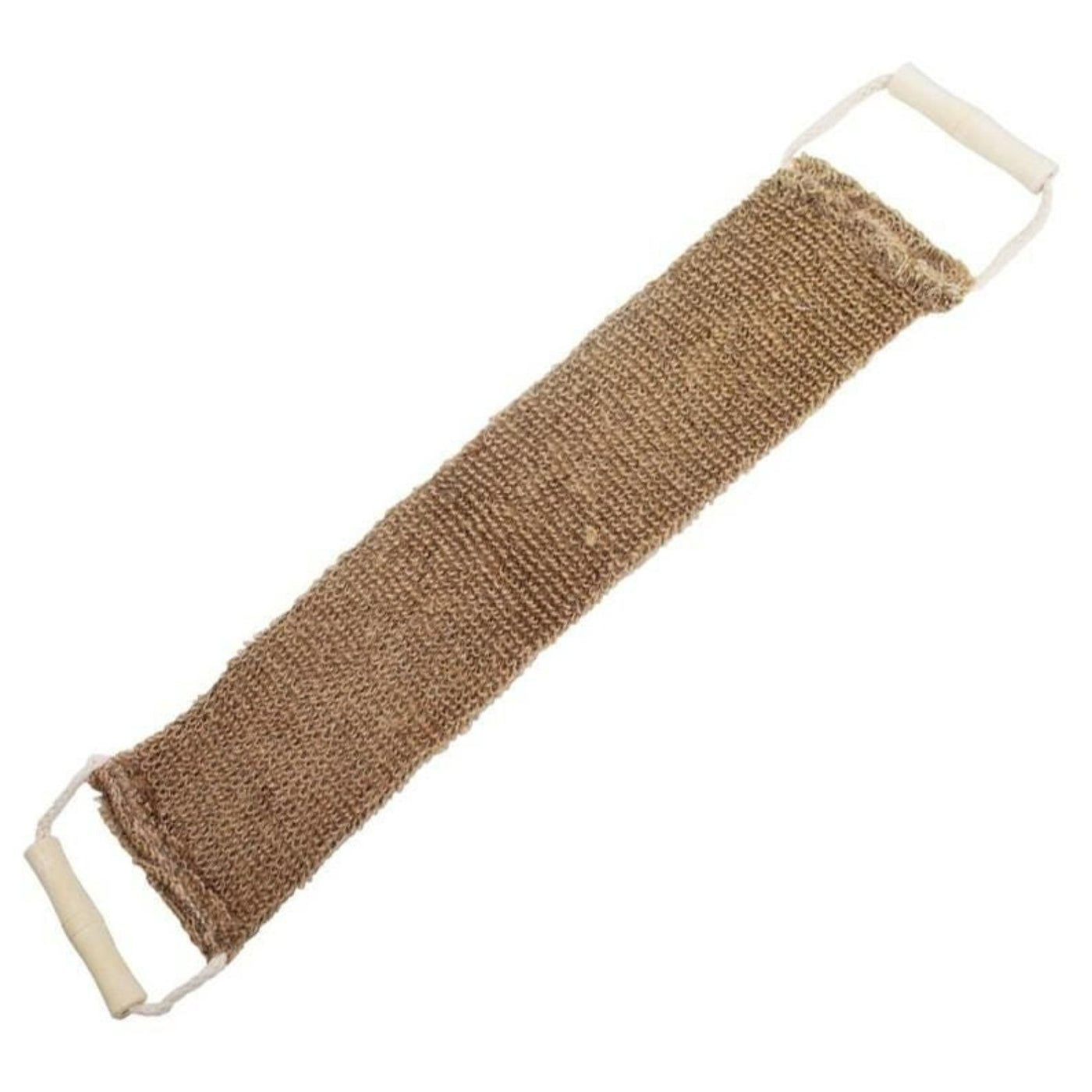 Luxurious Jute Mix Back Scrub With Wooden Handles.