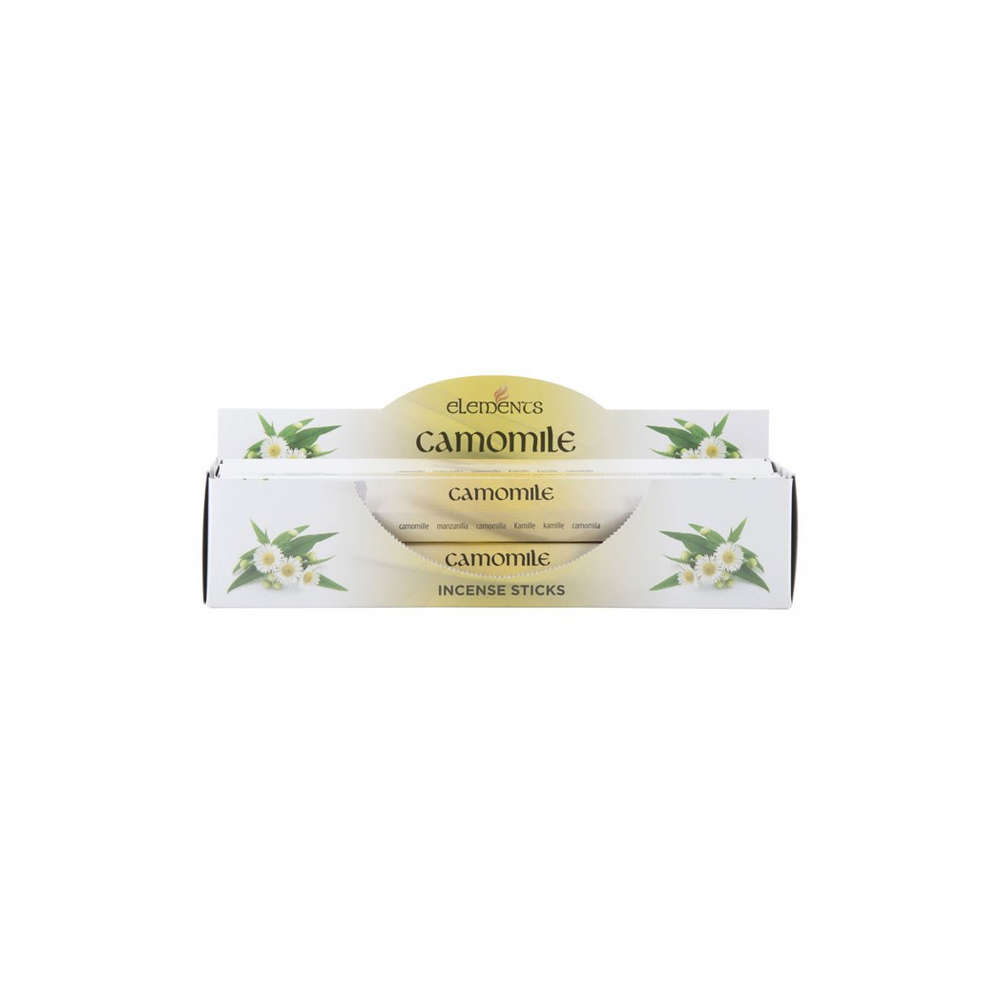 Set of 6 Packets of Camomile Incense Sticks