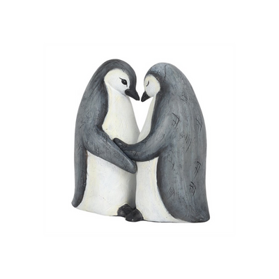 Penguin Couple Decorative Ornament, Valentine Gift.