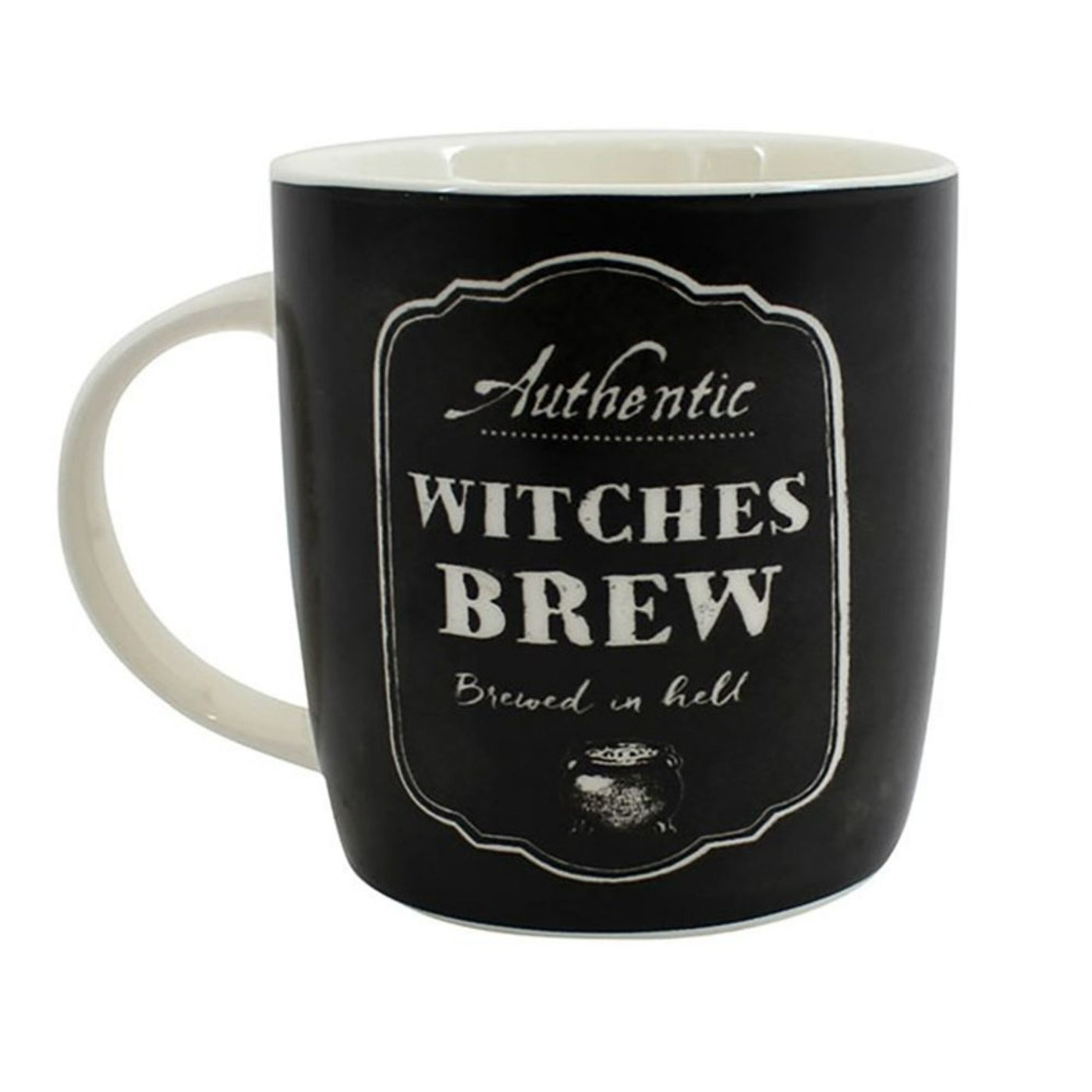 Witches Brew Boxed Black Gift Mug.
