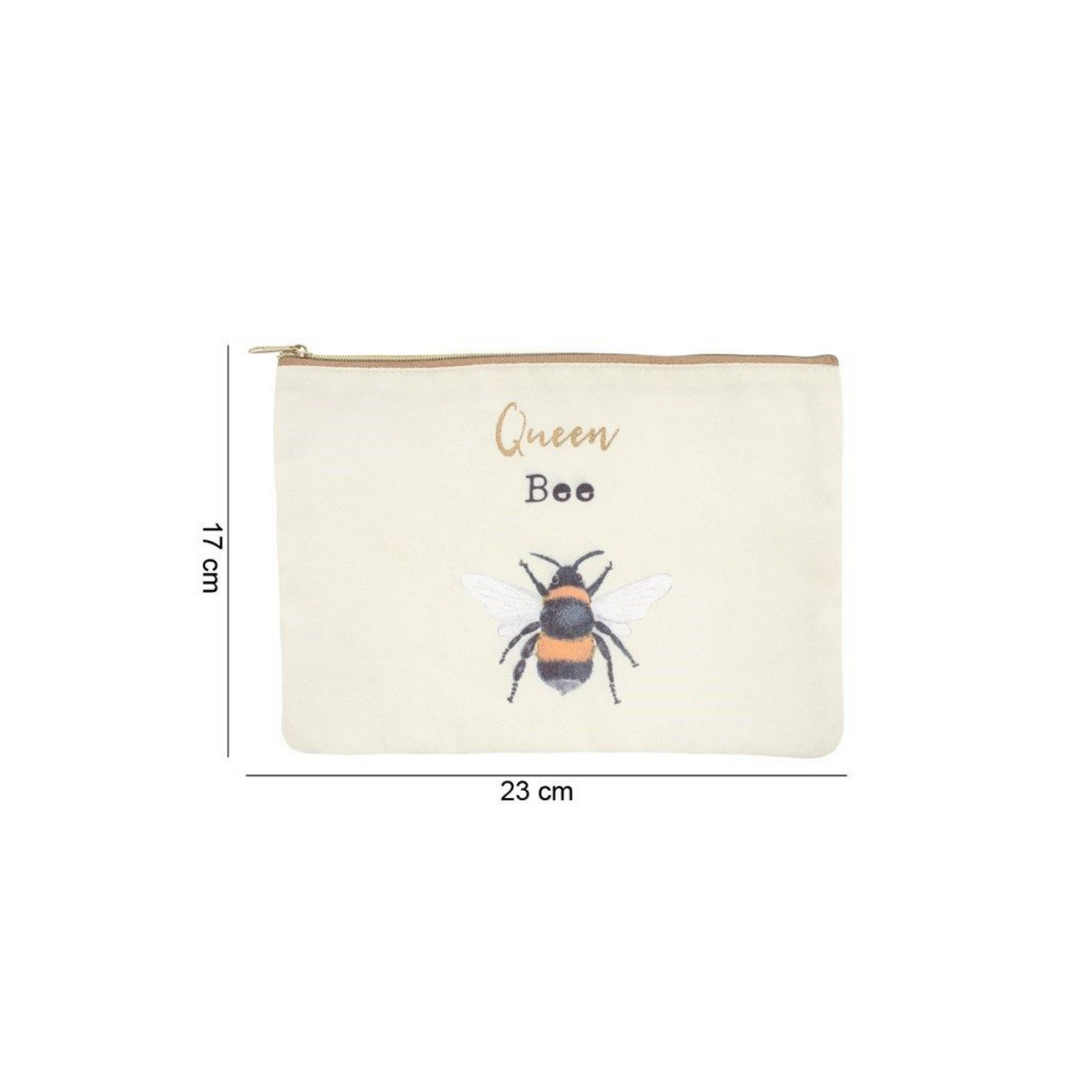 Queen Bee Makeup Bag.