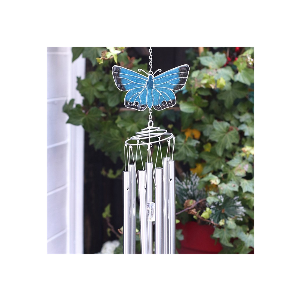 Chalkhill Blue Butterfly Windchime