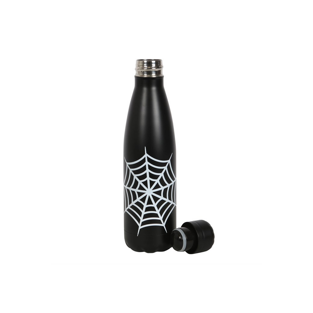 Spiderweb Metal Water Bottle