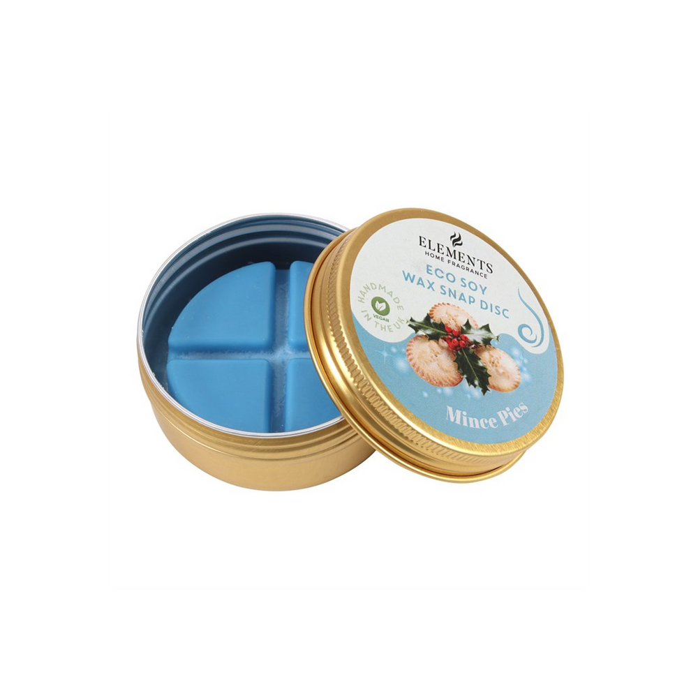 Mince Pies Soy Wax Snap Disc