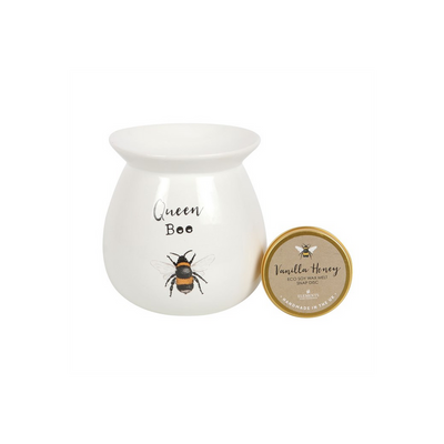 Queen Bee Wax Melt Burner Gift Set