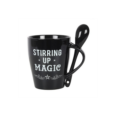 Stirring Up Magic Mug and Spoon Set