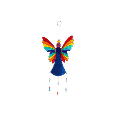 38cm Rainbow Angel Suncatcher