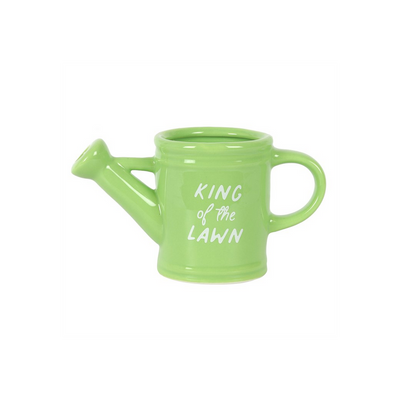 King of the Lawn Watering Can Mug