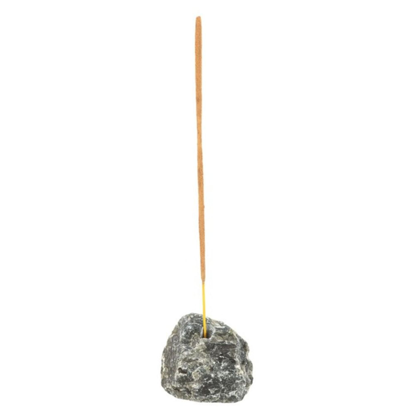 Labradorite Crystal Gemstone Rock Incense Stick Holder.