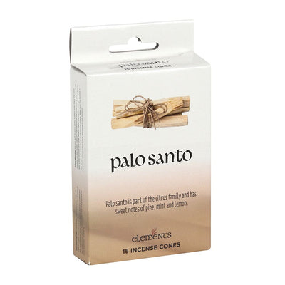 Set of 12 Packets of Elements Palo Santo Incense Cones