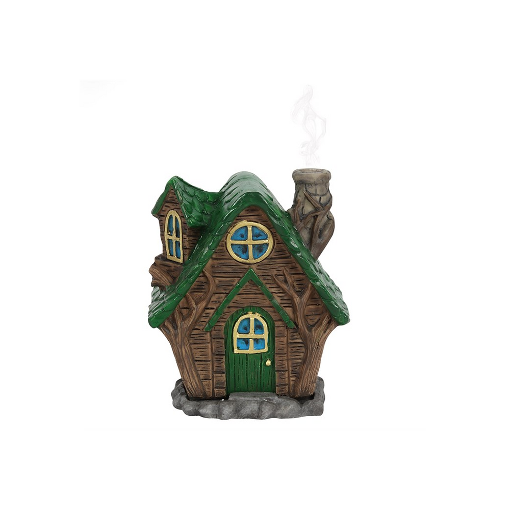 Woody Lodge Incense Cone Burner by Lisa Parker