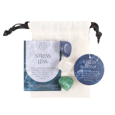 Healing Green Aventurine, Sodalite And Clear Quartz Gemstone Set With Storage Bag. 