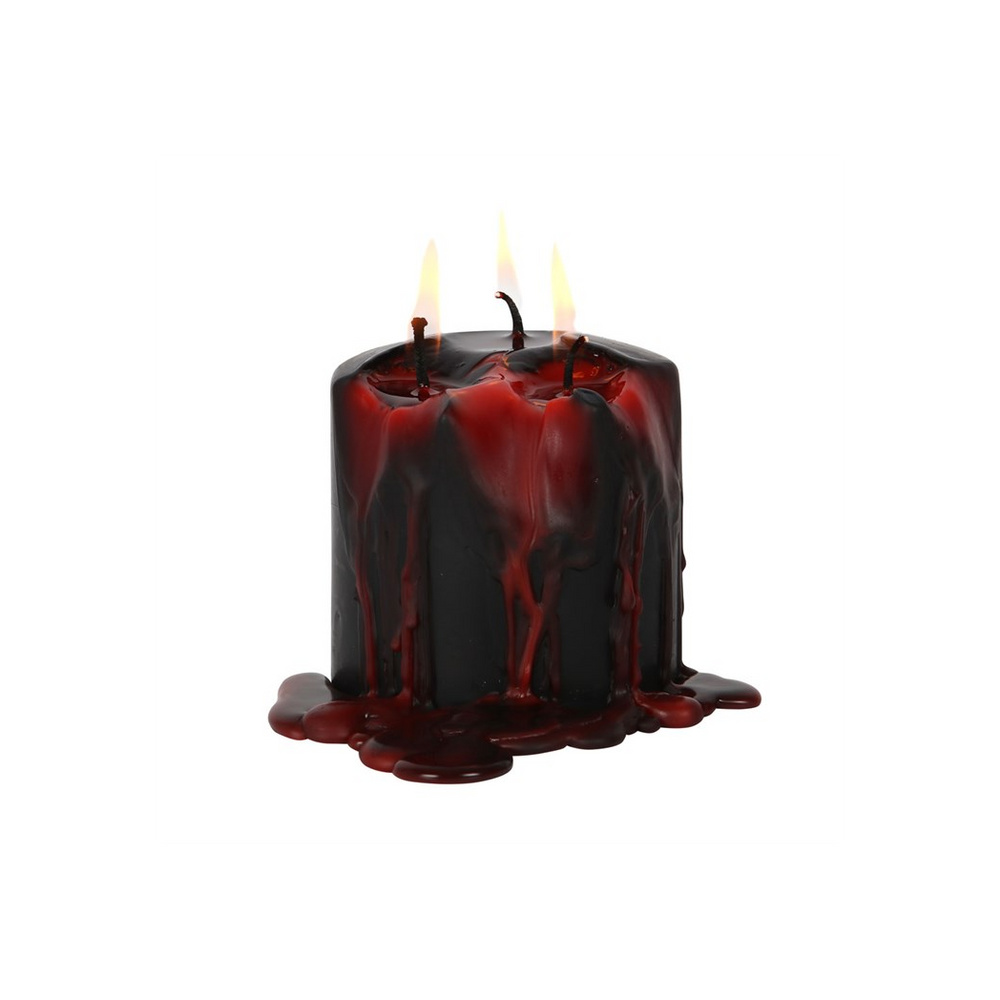 Small Vampire Blood Pillar Candle