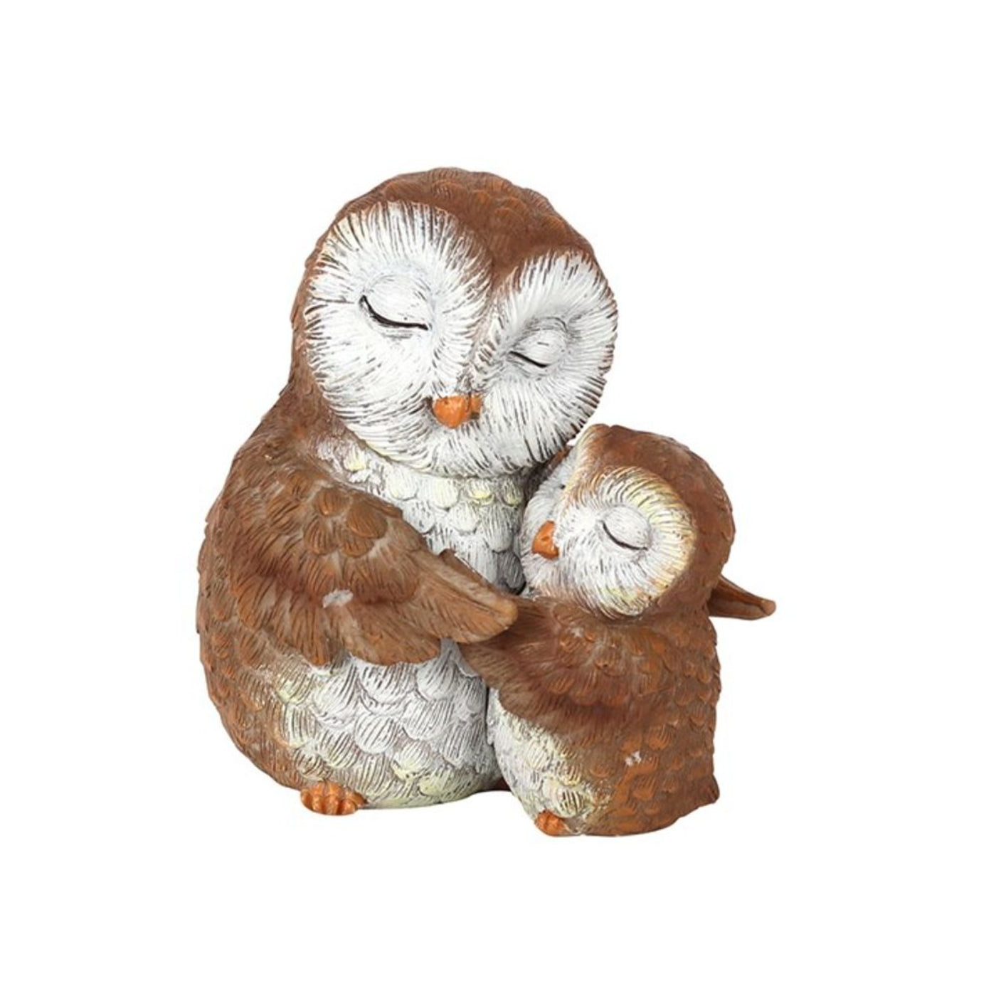 Owl Mother And Baby Decorative Home Ornament.