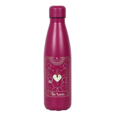 Lovers Tarot Metal Water Bottle